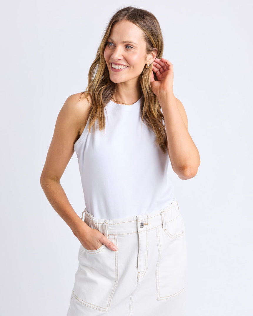 Vera Tank White