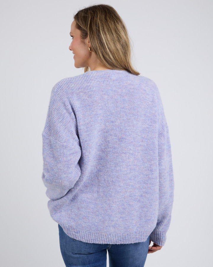 Verity V-Neck Knit Lilac