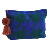 Find Vinita Terry Pouch Lapis Large - Sage & Clare at Bungalow Trading Co.