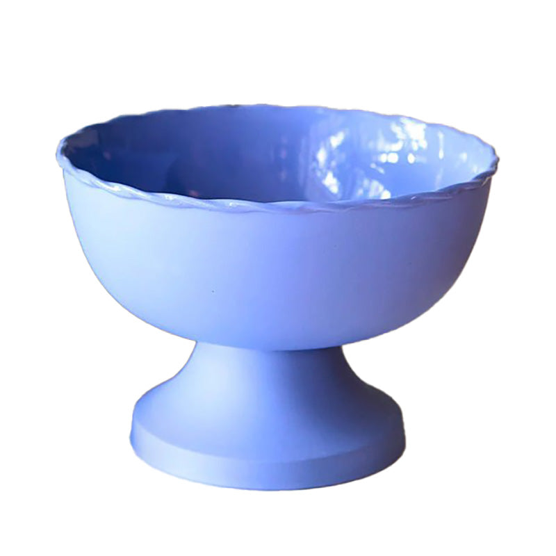 Vintage Table Fruit Bowl Cobalt