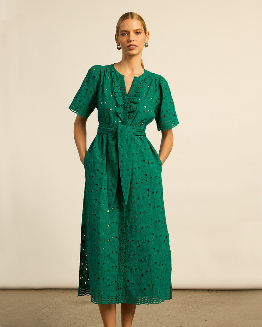 Voyage Dress Emerald
