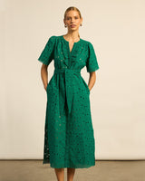 Voyage Dress Emerald