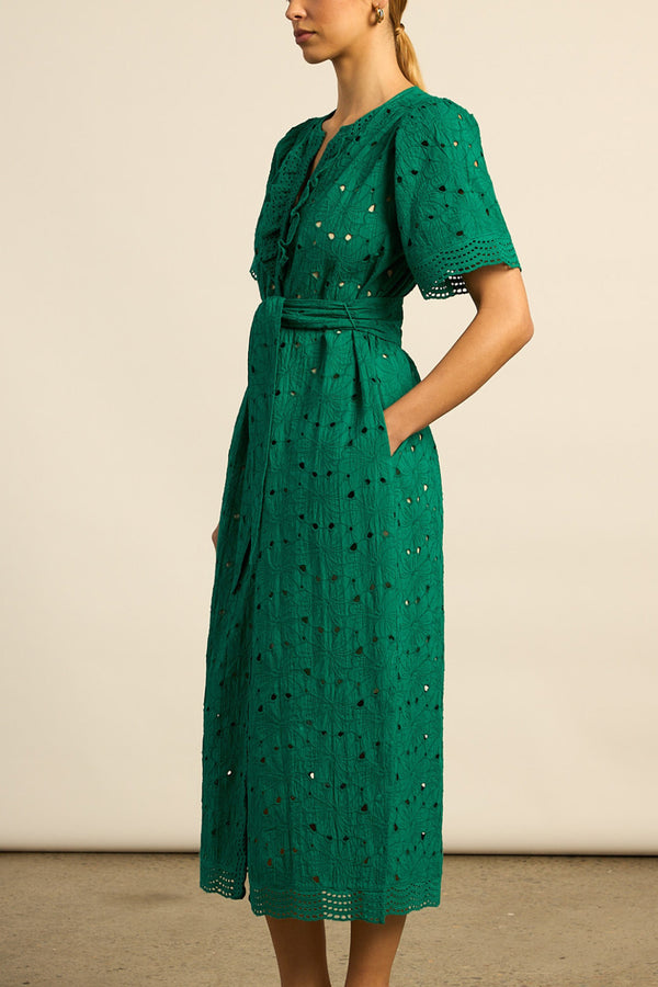 Voyage Dress Emerald