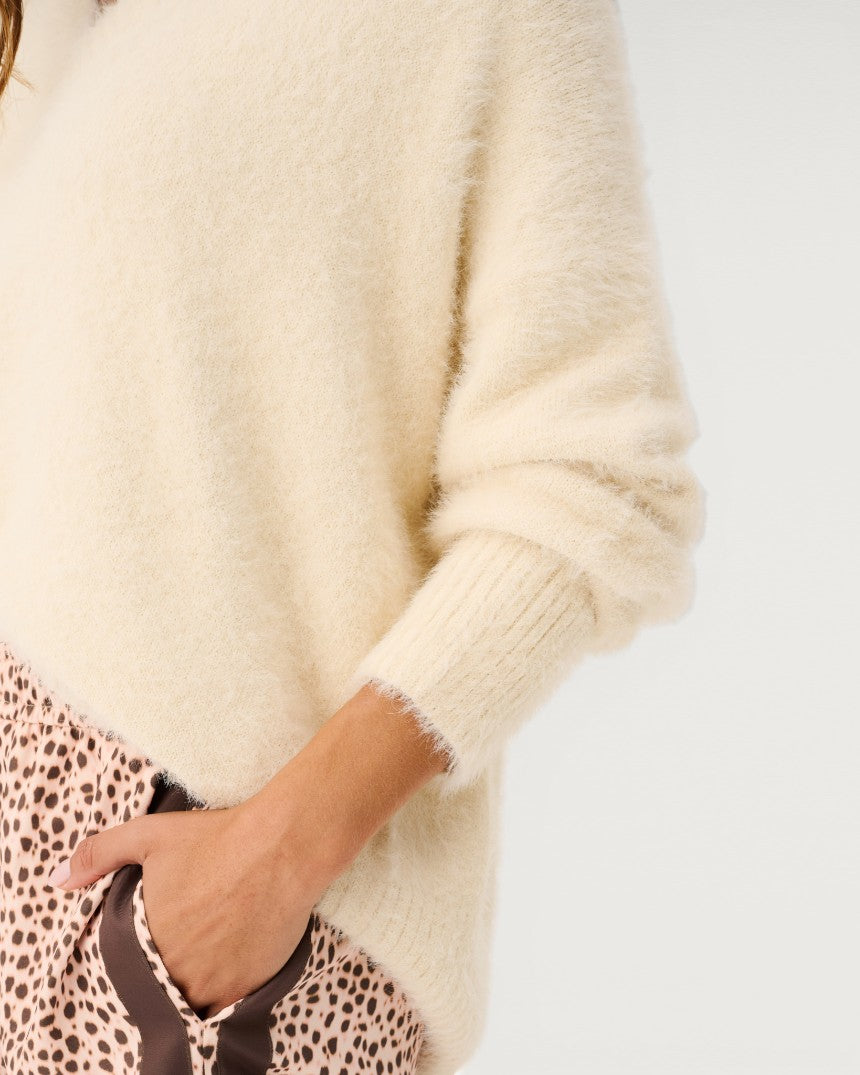 Emmie Knit Sweater Cream