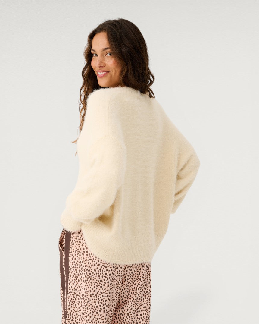 Emmie Knit Sweater Cream