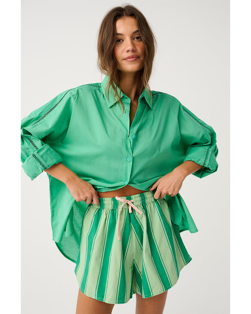 Rory Shorts Palm Stripe