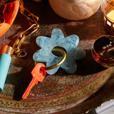 Find Whitney Keyring Smoke - Sage & Clare at Bungalow Trading Co.