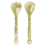 Find Wilkie Salad Servers Pistachio - Sage & Clare at Bungalow Trading Co.