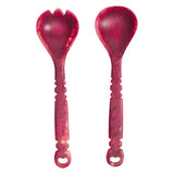 Find Wilkie Salad Servers Rhubarb - Sage & Clare at Bungalow Trading Co.