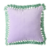 Find Wisteria Lane Velvet Tassel Cushion - Kip & Co at Bungalow Trading Co.