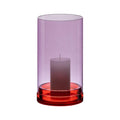 Lucius Glass Lantern Large Violet