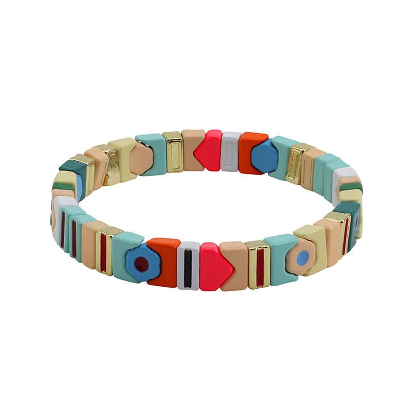 Find Wonderland Tile Bracelet - Tiger Tree at Bungalow Trading Co.