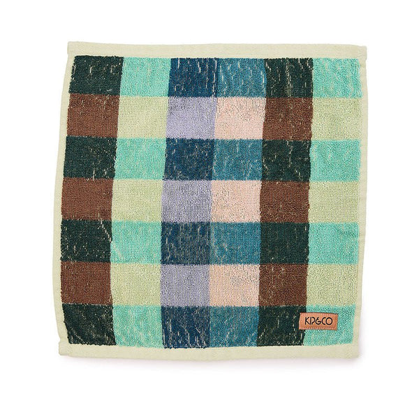 Find Woodlands Tartan Terry Face Washer - Kip & Co at Bungalow Trading Co.