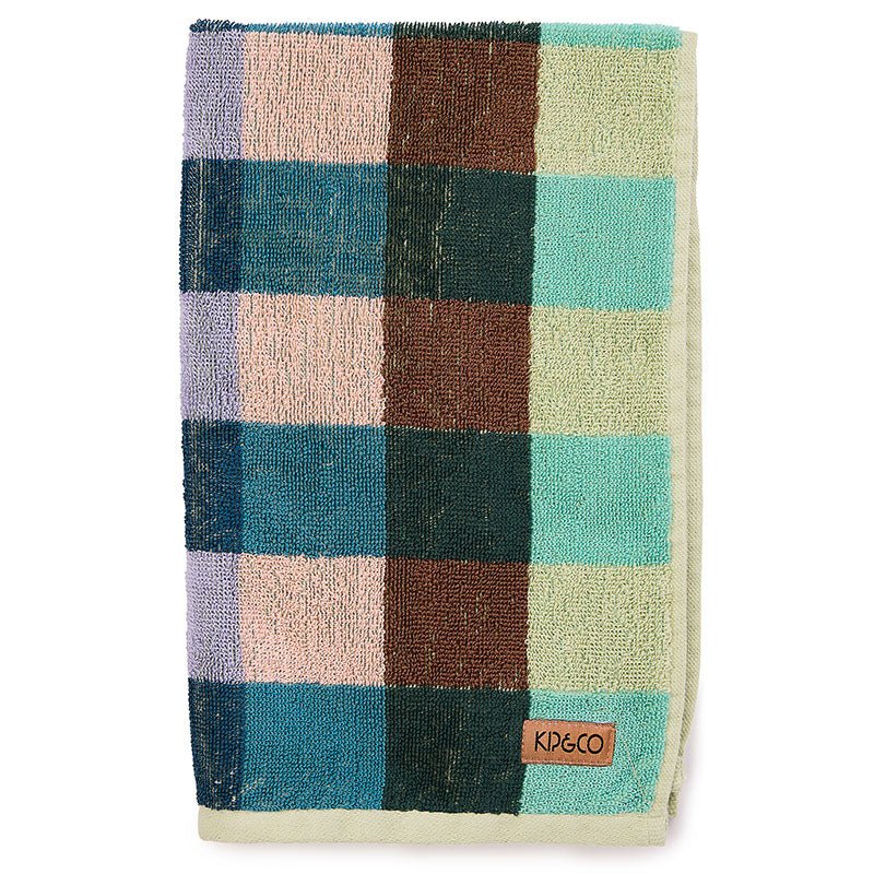 Find Woodlands Tartan Terry Hand Towel - Kip & Co at Bungalow Trading Co.