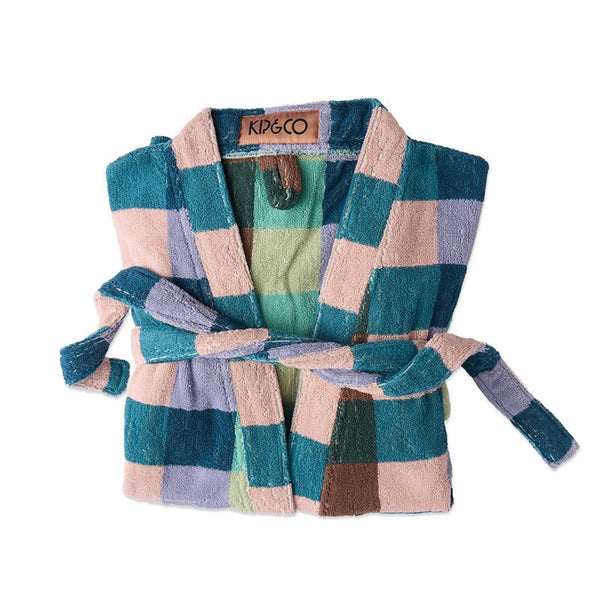 Find Woodlands Terry Bath Robe - Kip & Co at Bungalow Trading Co.