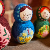 Bernadette Felt Nesting Dolls