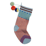 Palmina Knitted Stocking Cerulean