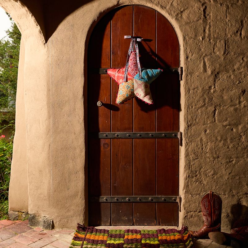 Cassidy Patchwork Star Door Decoration
