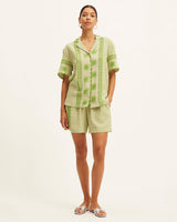 Find Zain Shirt Lime - Summery Copenhagen at Bungalow Trading Co.