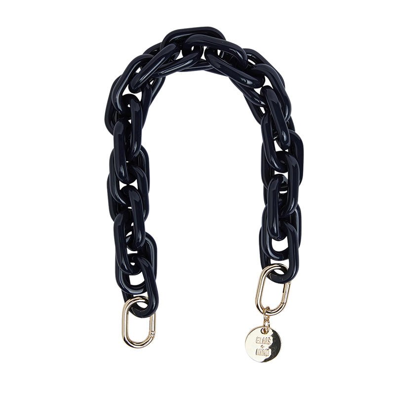 Find Acrylic Chain Strap French Navy - Elms + King at Bungalow Trading Co.