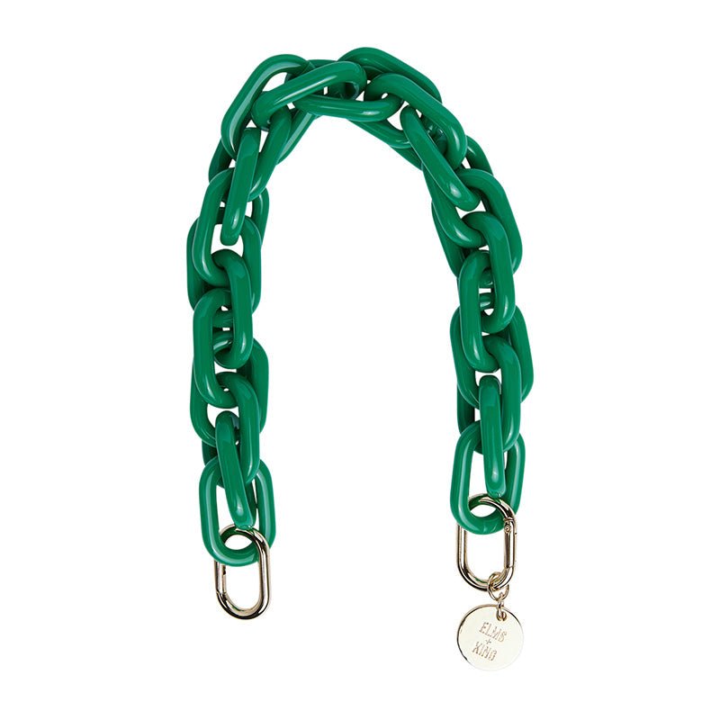 Find Acrylic Chain Strap Green - Elms + King at Bungalow Trading Co.