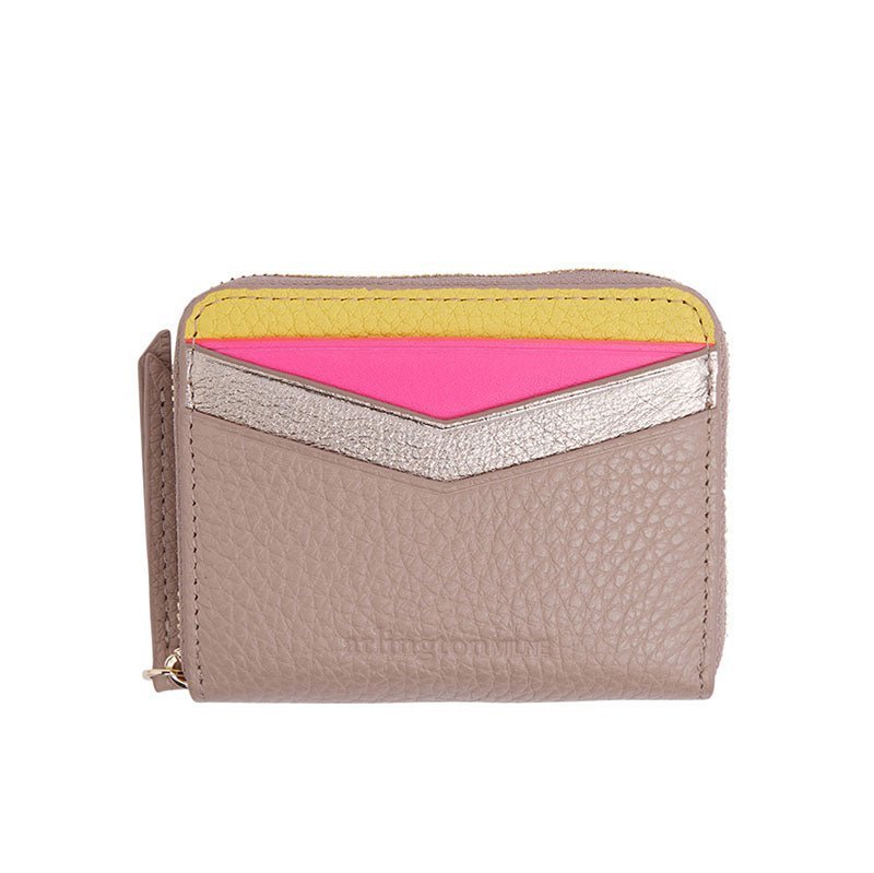 Find Alexis Zip Purse Fawn Multi - Arlington Milne at Bungalow Trading Co.