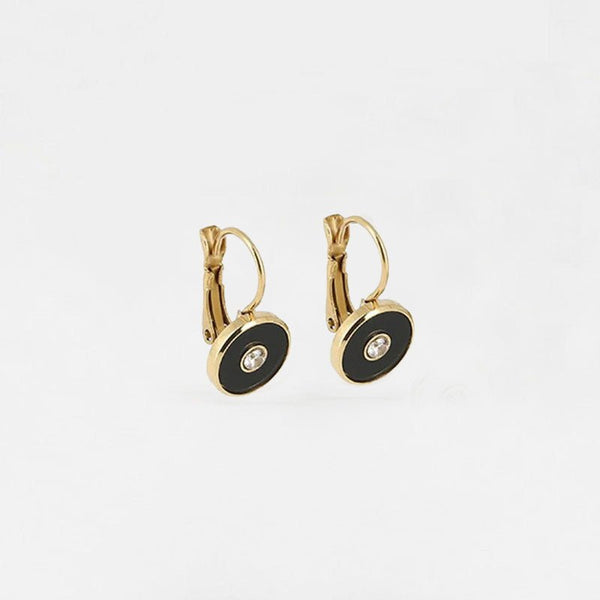 Find Aretha Earrings Black Onyx - Zag Bijoux at Bungalow Trading Co.