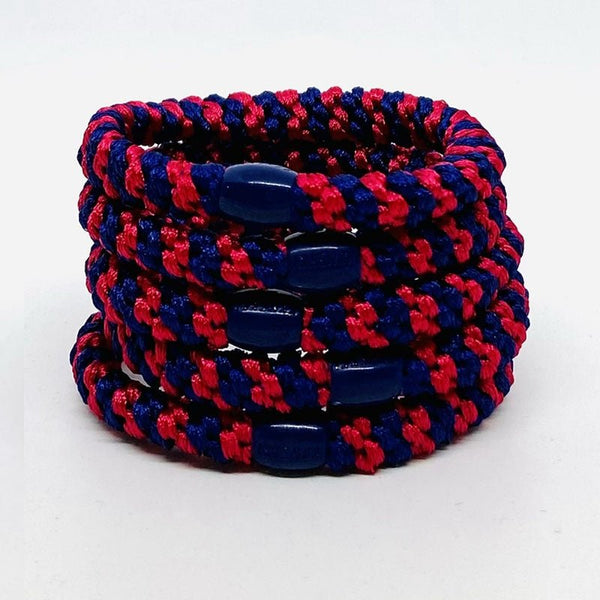 Find Beeyoo Hairbands Navy/Red Set of 5 - Beeyoo at Bungalow Trading Co.