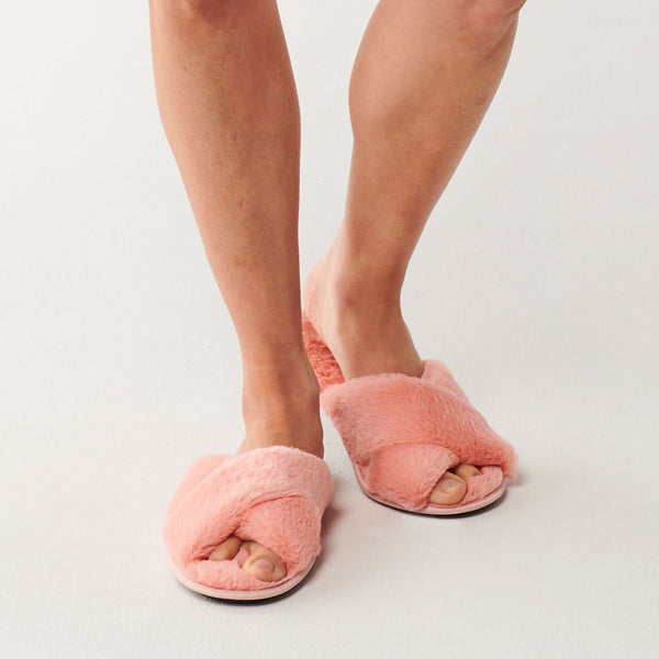 Blush Pink Slippers