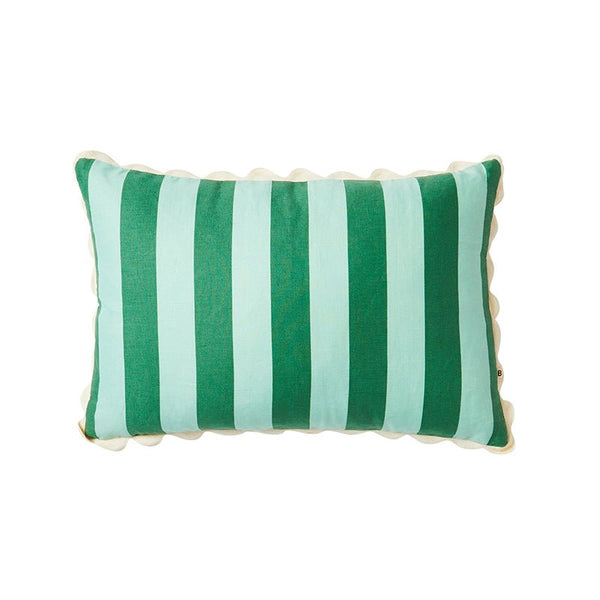 Find Bold Stripe Verde Cushion 60x40cm - Bonnie & Neil at Bungalow Trading Co.