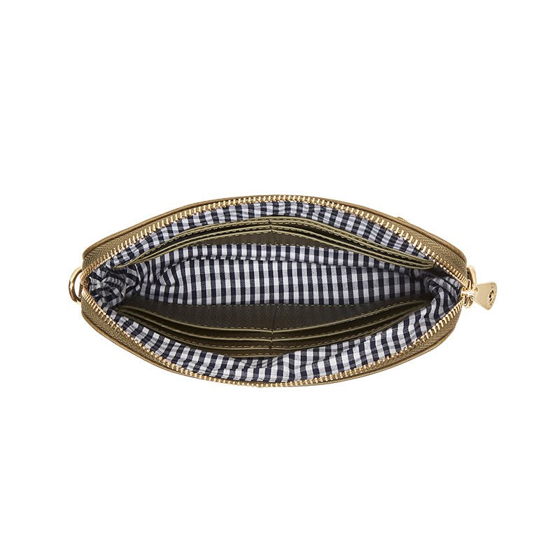 Find Bowery Wallet/Clutch Khaki - Elms + King at Bungalow Trading Co.