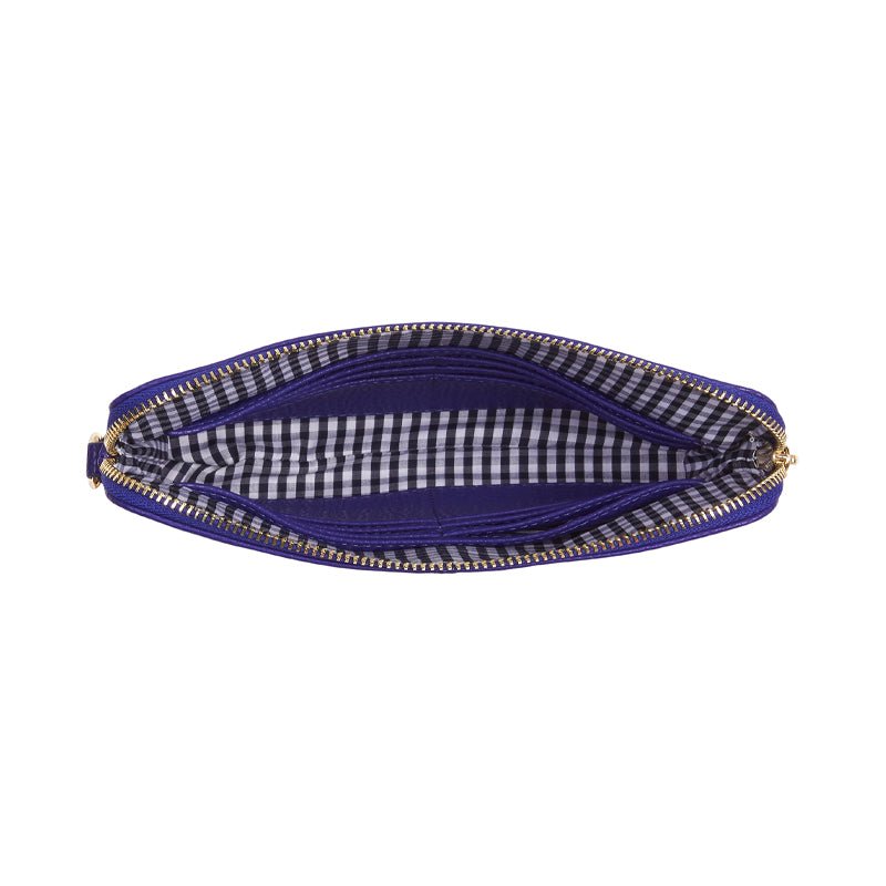 Find Bowery Wallet/Clutch Royal Blue - Elms + King at Bungalow Trading Co.
