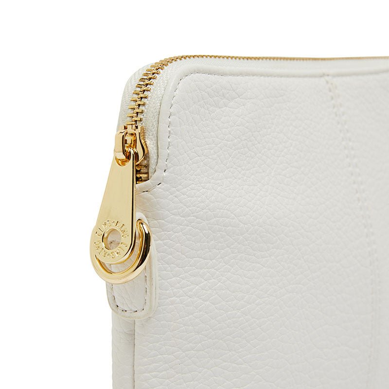 Find Bowery Wallet/Clutch White - Elms + King at Bungalow Trading Co.