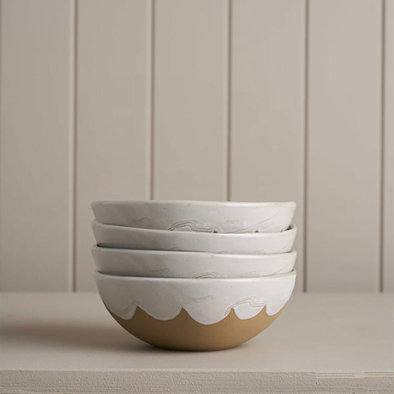 Find Bowls Snow Scallop - Robert Gordon at Bungalow Trading Co.