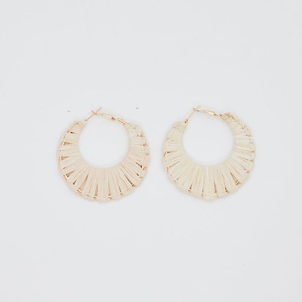 Find Britt Earrings Natural - Holiday Trading at Bungalow Trading Co.