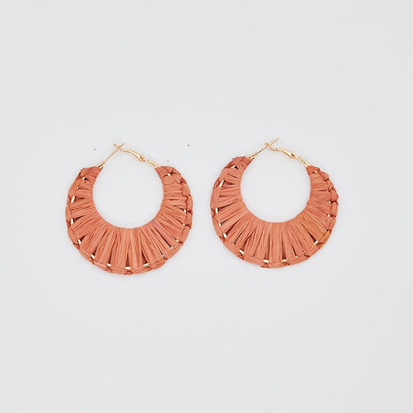 Find Britt Earrings Rust - Holiday Trading at Bungalow Trading Co.