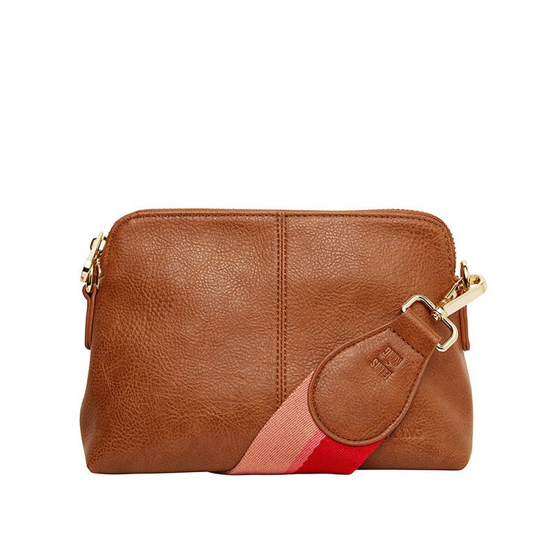 Find Burbank Crossbody Bag Tan Pebble - Elms + King at Bungalow Trading Co.