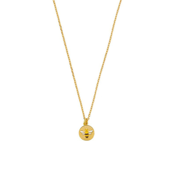 Find Buzzy Bee Necklace Gold - Tiger Tree at Bungalow Trading Co.