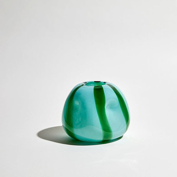 Find Candy Small Vase Sky/Emerald - Ben David at Bungalow Trading Co.