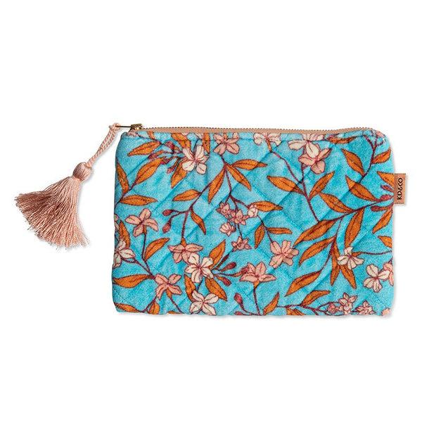 Find Canopy Velvet Cosmetics Purse - Kip & Co at Bungalow Trading Co.