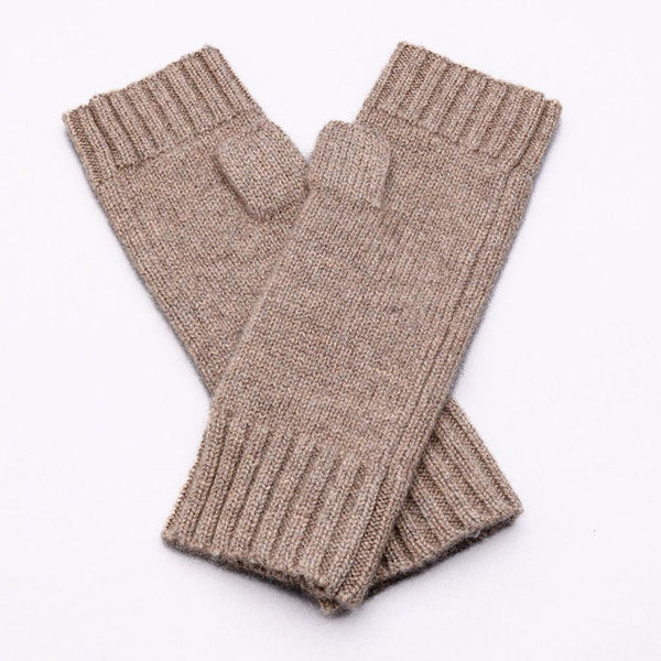 Find Cashmere Fingerless Gloves Donkey Brown - Love Kate at Bungalow Trading Co.
