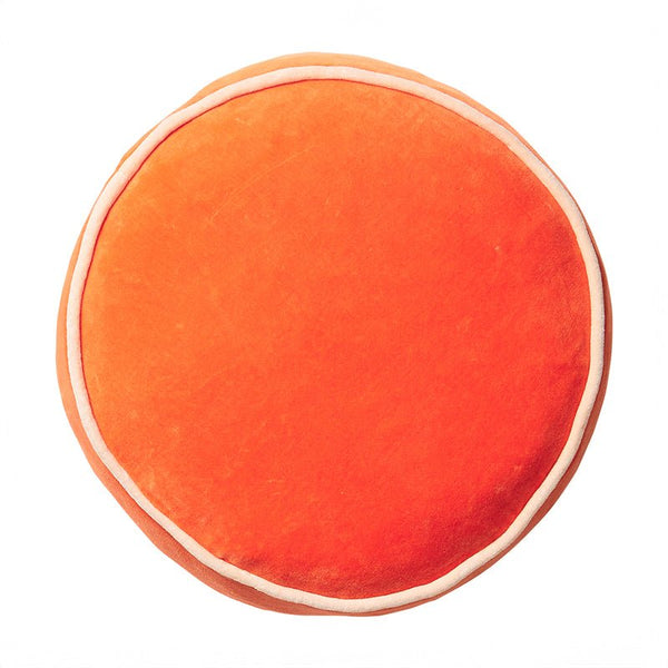 Find Castilo Round Velvet Cushion Aperol - Sage & Clare at Bungalow Trading Co.