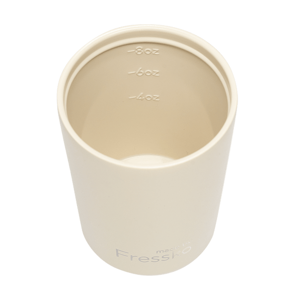 Find Ceramic Bino Coffee Cup 227ml Oat - FRESSKO at Bungalow Trading Co.