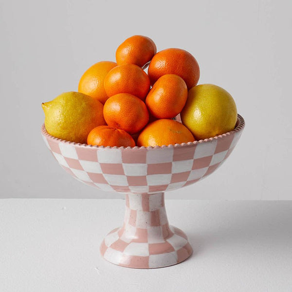 Find Checkered Fruit Bowl - Kip & Co at Bungalow Trading Co.