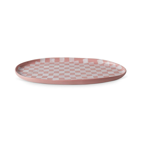 Find Checkered Platter - Kip & Co at Bungalow Trading Co.
