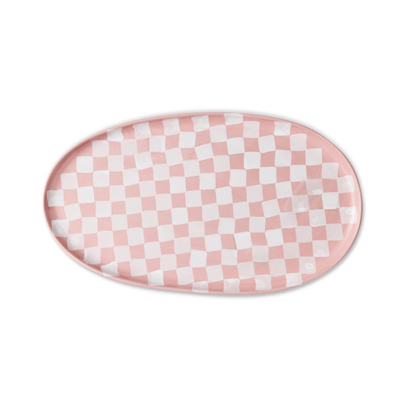 Find Checkered Platter - Kip & Co at Bungalow Trading Co.