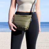 Find Cloud Stash Base Crossbody Khaki - Base Supply at Bungalow Trading Co.