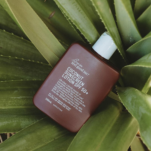 Find Coconut Sunscreen SPF50+ 200ml - We Are Feel Good Inc. at Bungalow Trading Co.