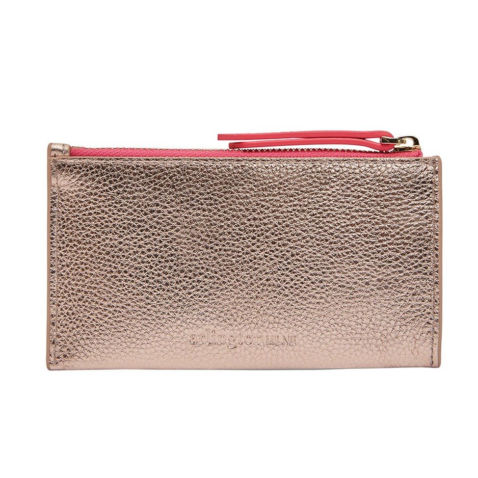 Find Compact Wallet Rose Gold - Arlington Milne at Bungalow Trading Co.