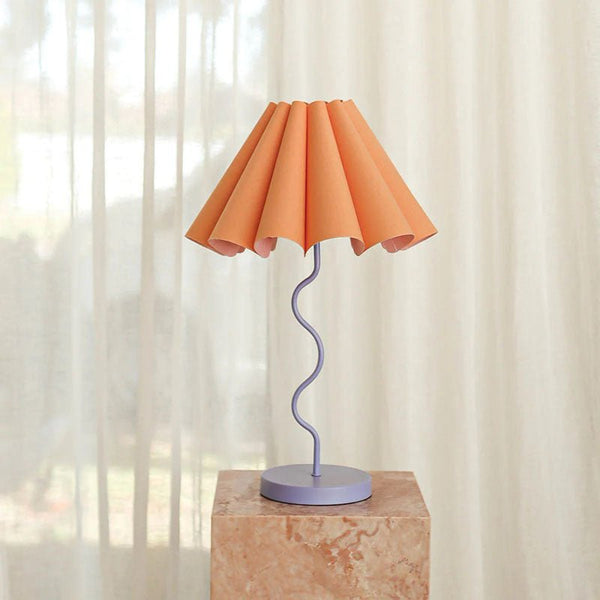 Find Cora Table Lamp Tropical Peach/Purple - Paola & Joy at Bungalow Trading Co.